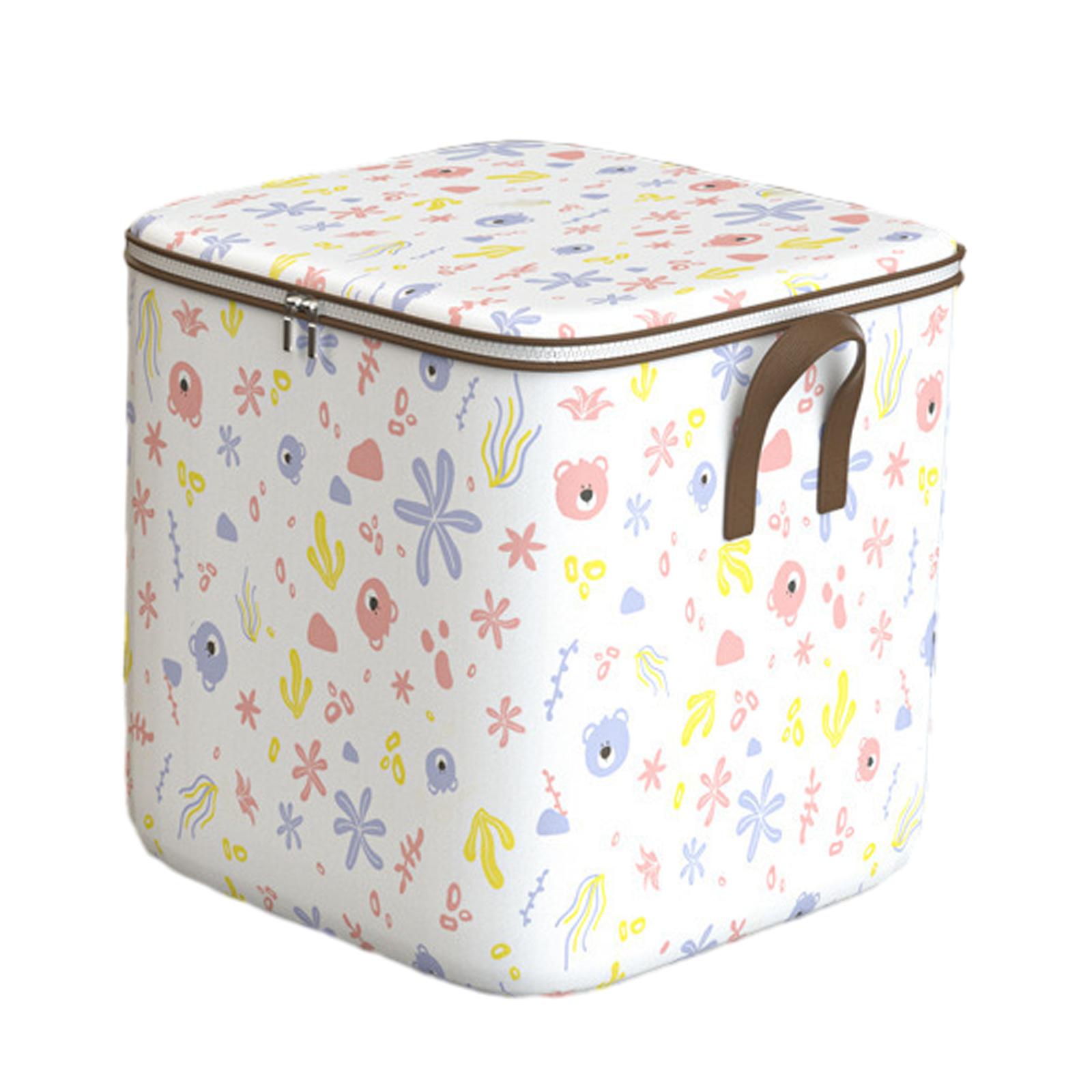 Bothyi - Bolsa De Almacenamiento De Ropa Caja Organizador De Almacenamiento De Ropa Para Ropa Calcetines Ropa De Cama 100L 40Cmx50Cmx50Cm