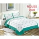 thumbnail image 1 of Cobertor de verano tipo quilt tamaño 2 Plazas Verde y Blanco, 1 of 1