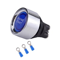 Magideal - Interruptor De Arranque De Botón, Interruptor De Arranque Momentáneo, 50 A, 12 V, Interruptor De Botón De Arranque De Motor Ligero Para Rv, Camión, Azul