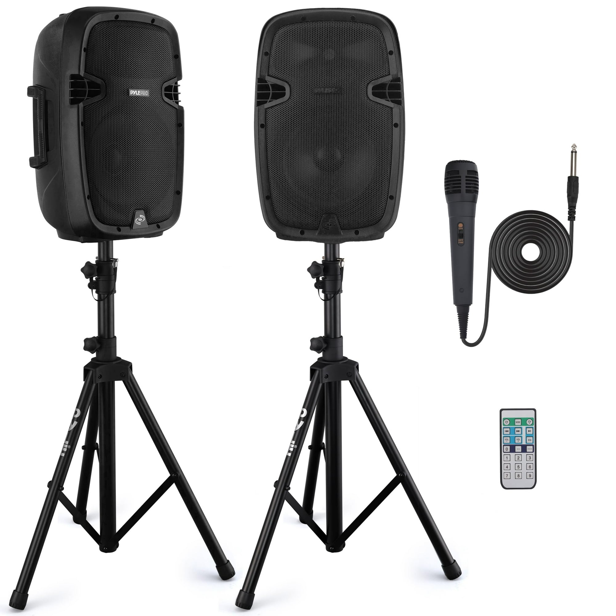 Sistema Pa Portátil Pyle Pphp1049kt 1000w Bluetooth De 2 Vías