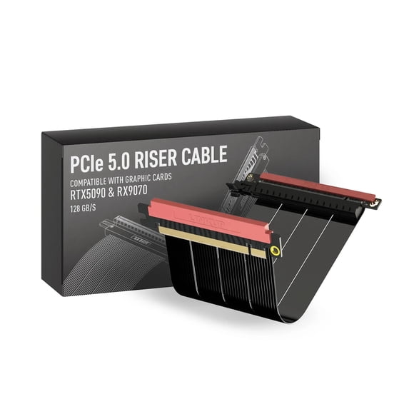 Cable vertical PCIE 5.0 LINKUP para montaje vertical de GPU de 19 cm
