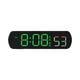 thumbnail image 2 of Reloj De Mesa Pantalla LED Reloj De Pared Digital Para Decoración De Sala De Estudio Junto A La Cama Negro Y Verde, 2 of 5