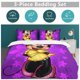 thumbnail image 5 of Minnie MouseCartoon Collection 3-Piece Comforter Set, Personalized Bedding Decor for Kids And Teens Bed Sheets, 5 of 5