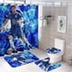 thumbnail image 1 of Christian Pulisic-theme 4-Piece Shower Curtain Set with Rugs, Waterproof Bathroom Decor Set Includes Bath Mat, U-Shaped Rug, Toilet Lid Cover and Curtain with Hooks, 1 of 6