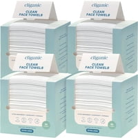 Toallas Faciales Cliganic Clean Xl Desechables, 200 Unidades