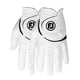 thumbnail image 2 of Guantes de golf FootJoy WeatherSof, paquete de 2, para hombre, blancos, M/L, 2 of 4