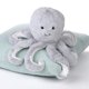 thumbnail image 4 of Peluche de peluche Lambs & Ivy azul océano con tinta de pulpo, 4 of 5