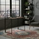 thumbnail image 5 of Mesa Escritorio Plegable de Metal y Madera Nogal 100x50x75 cm, 5 of 5