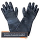 thumbnail image 4 of Guantes MIRA Safety XL CBRN resistentes a químicos, color negro, 4 of 7