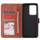 thumbnail image 5 of Funda Cartera para Samsung Galaxy S20 Ultra con Tarjetero, Soporte y Cordón - Protección Marrón, 5 of 5