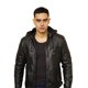 thumbnail image 1 of Chaqueta Ecocuero Chf84 Negro Mujer, 1 of 3