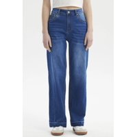 Fashionspark - Jeans Mujer Calce Recto Azul - Lv