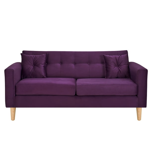 Sofa New Retro 3c Felpa 05 Morado