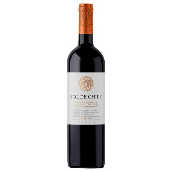 Vino Tinto Merlot Botella, 750 cc