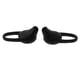 thumbnail image 1 of 1pair Universal Silicone Auriculares Eartips Caps Para Auriculares Inalámbricos Negro, 1 of 3