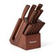 thumbnail image 1 of Juego de cuchillos Hampton Forge 13 piezas cobre y madera, 1 of 7