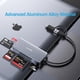 thumbnail image 2 of Lector de tarjetas ZIYUETEK 5 en 1 USB USB-C a SD Micro SD MS CF XD, 2 of 7