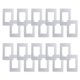 thumbnail image 1 of Pack 20 Placas Triple con Soporte Metálico - Plata, 1 of 3