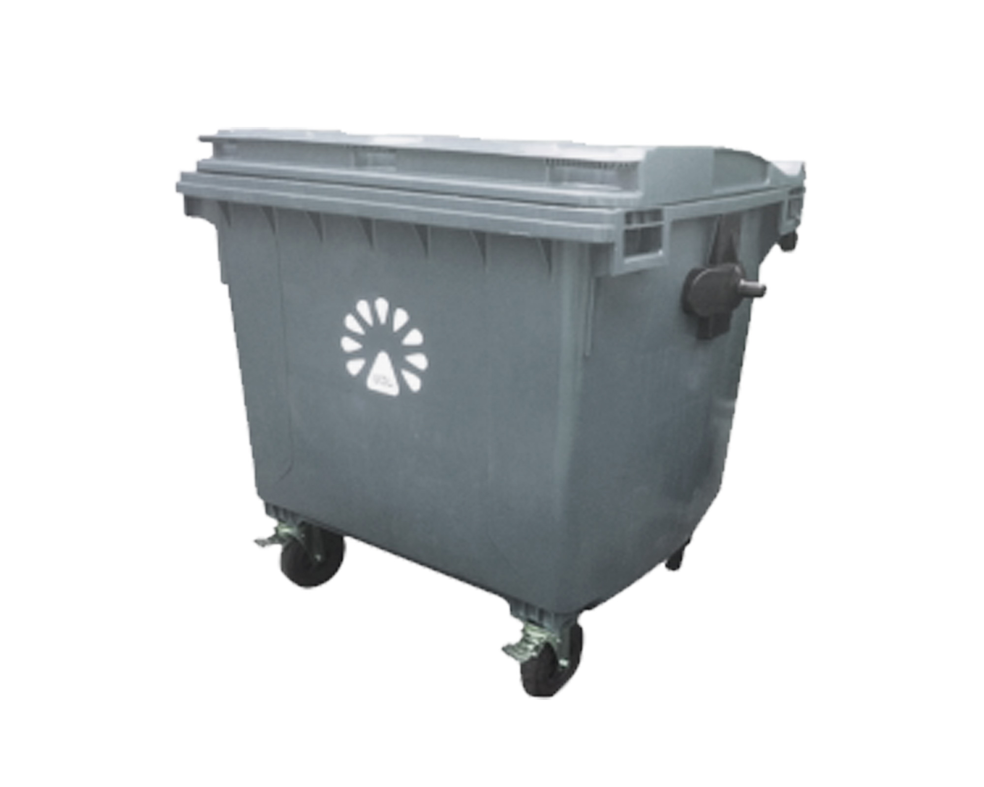 Lorenzini - Basurero 1100 Lts Gris