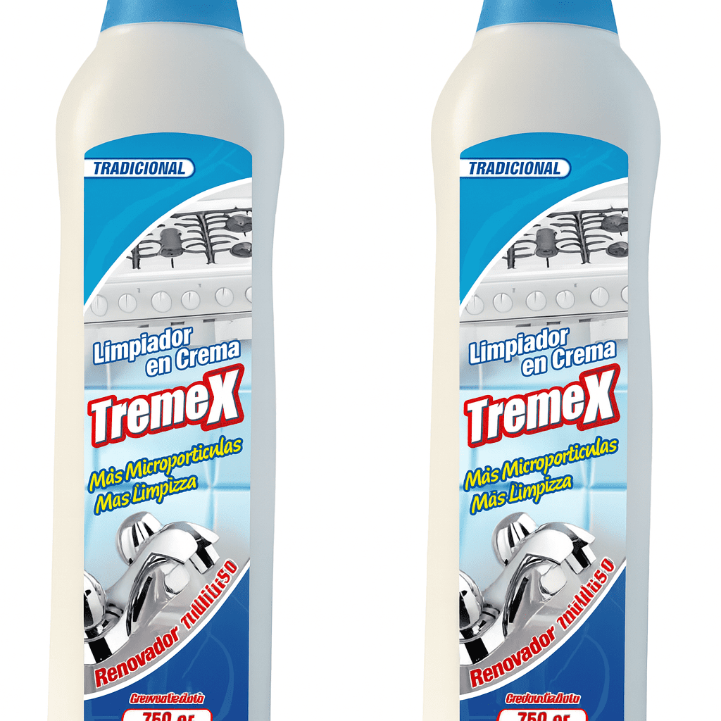 Pack X2 Tremex Limpiador Crema Aroma Tradicional Pack 750cc