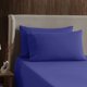 thumbnail image 3 of Juego de sábanas Nestl Microfiber Split King de 5 piezas, color azul real, 3 of 9