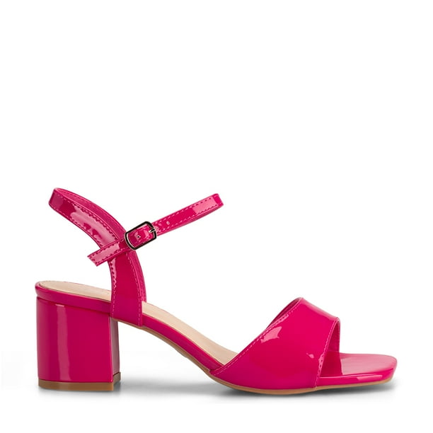 Sandalia Casual Taco Durazno Mujer Weide GH79