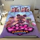 thumbnail image 1 of Kiya y los Héroes Kimoja Conjunto de sábanas temático, trío de piezas, cómodo y amigable con la piel, diseño único, regalo de decoración para el hogar para familiares, amigos y fans,173cm *218cm, 1 of 6