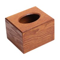 Bothyi - Caja De Pañuelos De Madera, Soporte Creativo Para Caja De Pañuelos Para Aparadores Domésticos De Mesa S