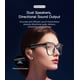 thumbnail image 2 of AI Smart Glasses with Camera & Open-Ear Bluetooth Audio, 1080P Video Recording, ChatGPT Voice Assistant, UV400 Sunglasses for Outdoor, Vlog, Travel, Hands-Free Calls, 2 of 5