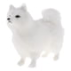 thumbnail image 5 of Figuras De Modelo Animal De Perro De Piel Sintética Blanca Realista Decoración Del Hogar, 5 of 5