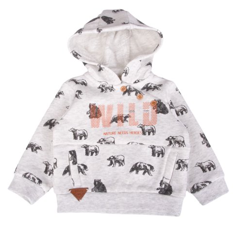 Polerón Bebé Niño Crudo Pillin