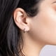 thumbnail image 2 of Aros Plata Mujer Argolla Circon Circe, 2 of 3
