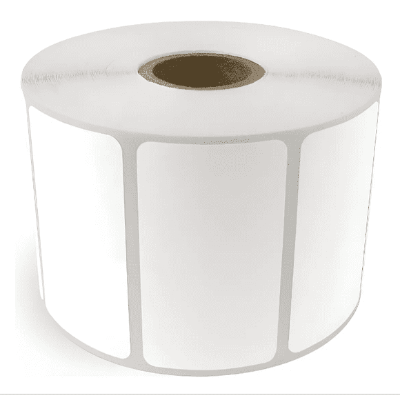 6 Rollos etiquetas autoadhesivas 50mm x 30mm x 1000 unid.
