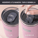 thumbnail image 4 of Travel Mug Ac Inox Icon 1 2l Sunset Pink, 4 of 8