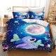 thumbnail image 1 of Stitch Duvet Cover Set Bedding 3-Piece Set 1 Quilt Cover Covers Twin Cute Printed Cartoon Home Decor, 1 of 4