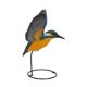 thumbnail image 4 of Figura de regalo Hi-Line Kingfisher que vuela, azul y naranja, 4 of 7