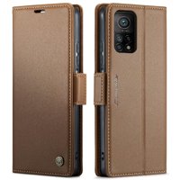Caseme Tipo Cartera Xiaomi 10T/10T Pro Con Cierre Magnético, Rfid, Tarjetero, Soporte, Carga Inalámbrica