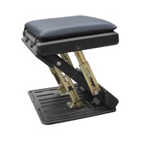 Magideal - Reposapiés Ajustable, Ajuste De Altura De 4 Niveles, Almohadilla Suave Para Reposapiés, Debajo Del Escritorio, Vagón, Tren De Larga Distancia A Casa Gris