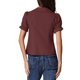 thumbnail image 3 of INSPIRE CHIC Blusa de Regreso a Clases para Mujer Cuello Vintage Peter Pan Lazo Cuello Casual Linda Camisa de Algodón con Botones L Rojo Vino, 3 of 6