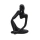 thumbnail image 5 of Pensador Escultura Estatuilla Estatuas Para El Hogar Estantería Moderna Decoración Negro Izquierdo, 5 of 5