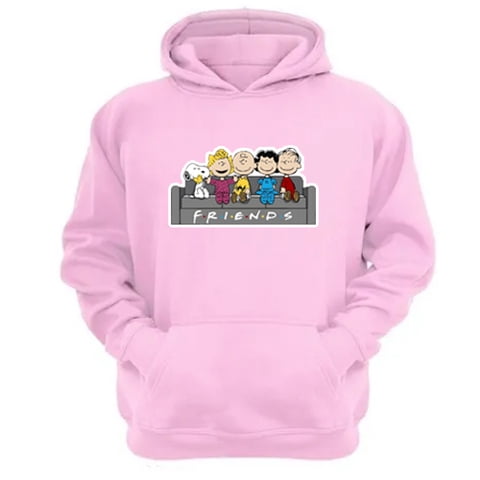 Genérico - Polerón Canguro Friends Rosa Talla L Unisex