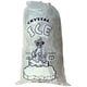 thumbnail image 1 of Bolsas para hielo de plástico transparente, 10 kg, con cordón de algodón, 100 unidades, 1 of 6
