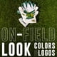 thumbnail image 2 of Guantes de receptor de fútbol Franklin Sports North Dakota Bison, 2 of 9