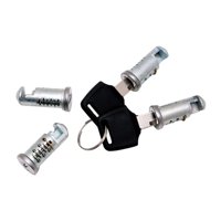 Magideal - Cerraduras Y Llaves Cruzadas, Conjunto De Cilindros De Cerradura, Núcleos De Cerradura Prácticos Y Resistentes, Cerraduras Para Portaequipajes De Tech