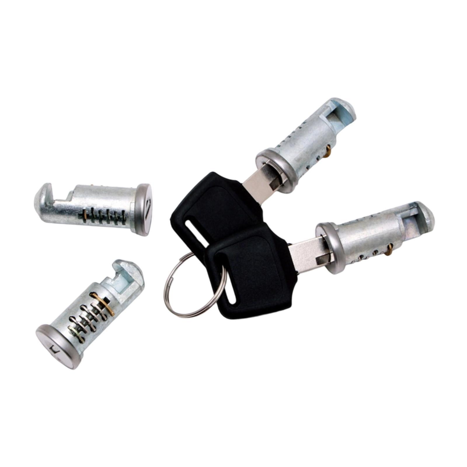 Magideal - Cerraduras Y Llaves Cruzadas, Conjunto De Cilindros De Cerradura, Núcleos De Cerradura Prácticos Y Resistentes, Cerraduras Para Portaequipajes De Tech