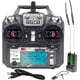 thumbnail image 1 of Transmisor y receptor DTXMX Flysky FS-i6X RC de 6 canales FS-iA6B, controlador de radio de 2,4 GHz para helicóptero RC, cuadricóptero, FPV, dron de carreras, coche barco, 1 of 3