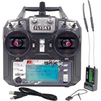 Transmisor Y Receptor Dtxmx Flysky Fs-I6X Rc De 6 Canales Fs-Ia6B, Controlador De Radio De 2,4 Ghz Para Helicóptero Rc, Cuadricóptero, Fpv, Dron De Carreras, Coche Barco