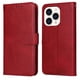 thumbnail image 1 of Funda Billetera para iPhone 14 Pro con Porta Tarjetas y Soporte Ajustable Rojo, 1 of 6