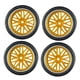 thumbnail image 2 of 4x RC Drift Tire Good Grip Para 1/18 RC Drift Rally Car Accesorio Repuestos Amarillo, 2 of 5