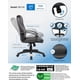 thumbnail image 3 of Silla Boss Office Products B8106 Executive de cuero negro, 3 of 9